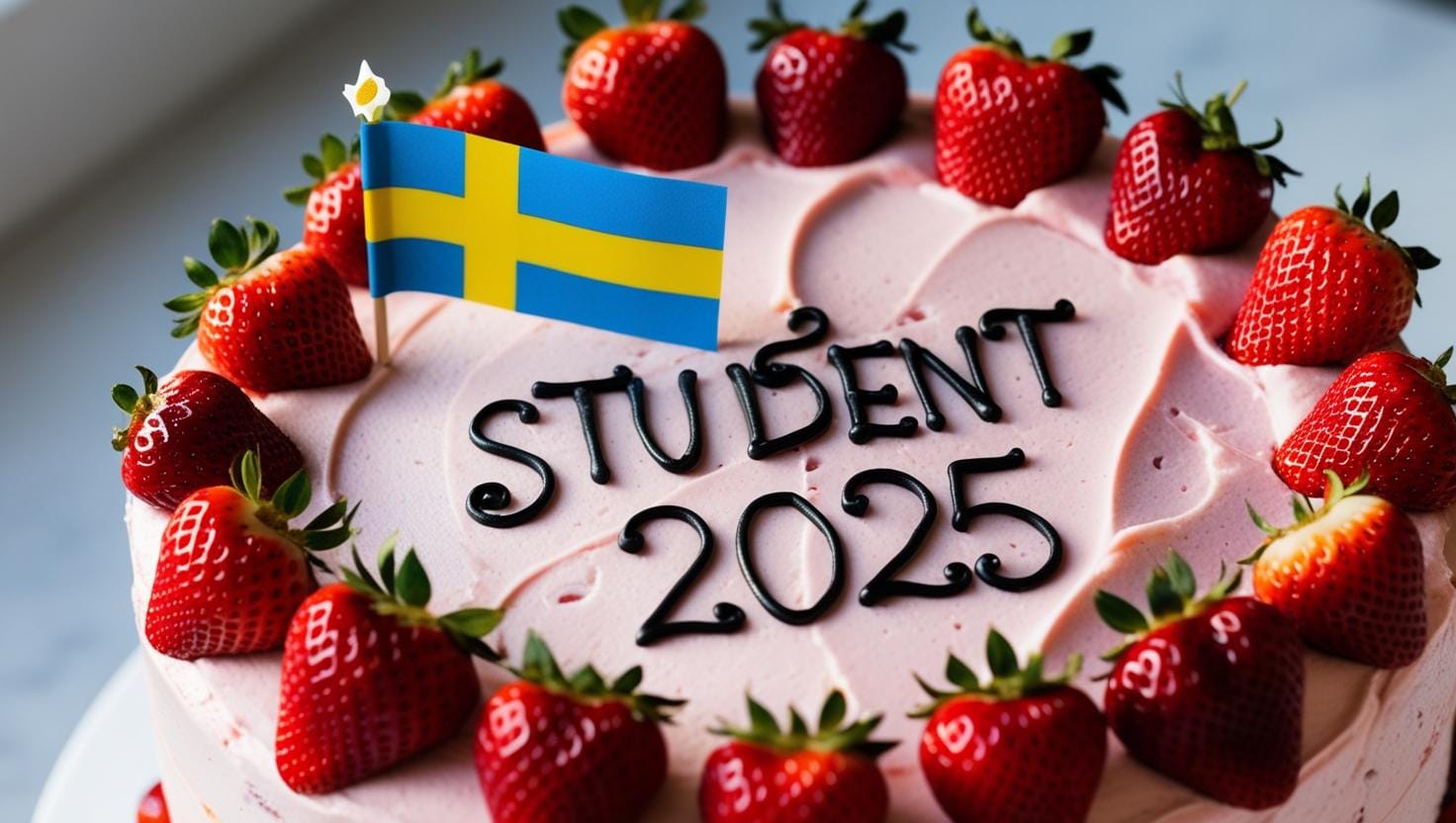 Studenttårta.