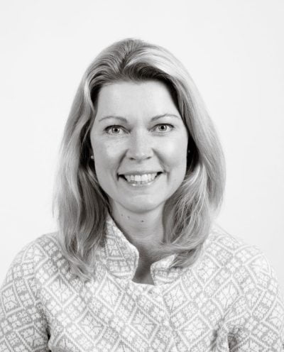 Anna Wiklund rektor.