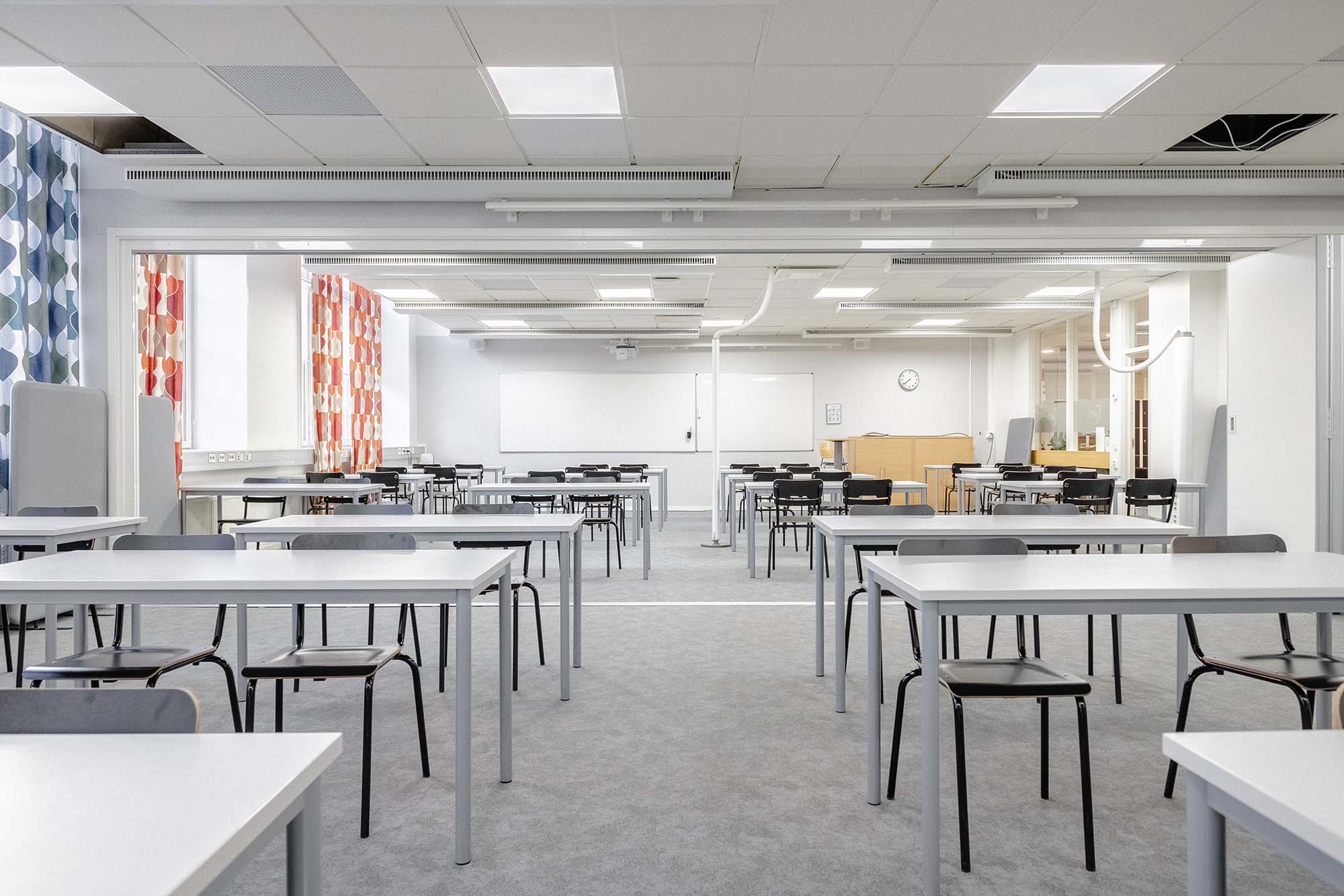 Ny ingång till skolan!