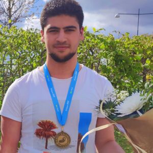 Muhammed Ar vinner guld.