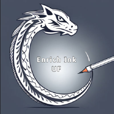 Enrich Ink UF logga.