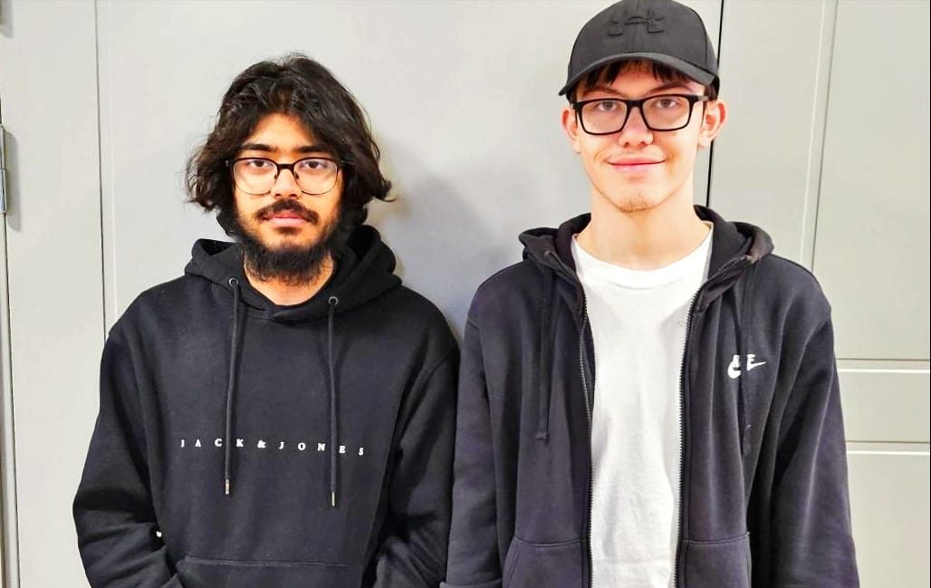 Elever som tävlar i Green Tech Challenge.