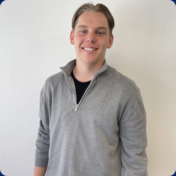 Eleven Robin från Försäljnings- och serviceprogrammet.