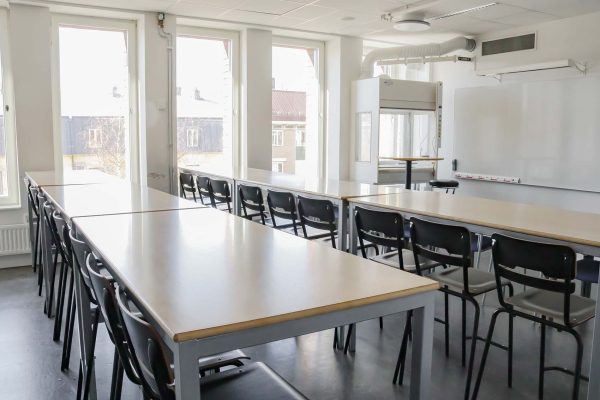 Klassrum på NTI Umeå.