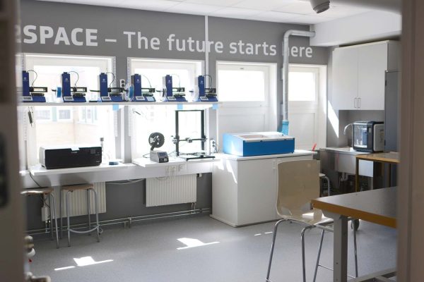 Rum för NTI Karlstad makerspace.